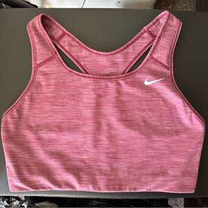 Nike Dri Fit Pink Racerback Sports Bra